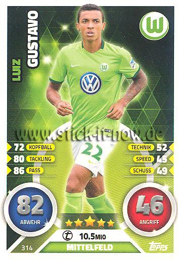 Topps Match Attax Bundesliga 16/17 - Nr. 314