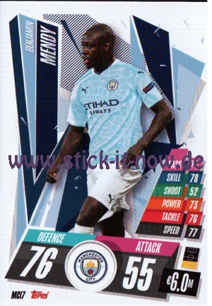 Match Attax Champions League 2020/21 - Nr. MCI 7