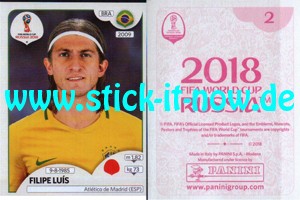 Panini WM 2018 Russland "Sticker" INT/Edition - Nr. 346