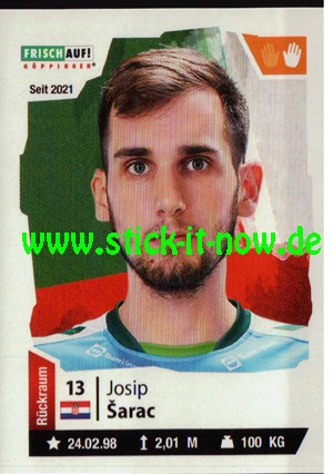 LIQUI MOLY Handball Bundesliga "Sticker" 21/22 - Nr. 120