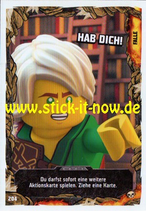 Lego Ninjago Trading Cards - SERIE 6 (2021) - Nr. 204
