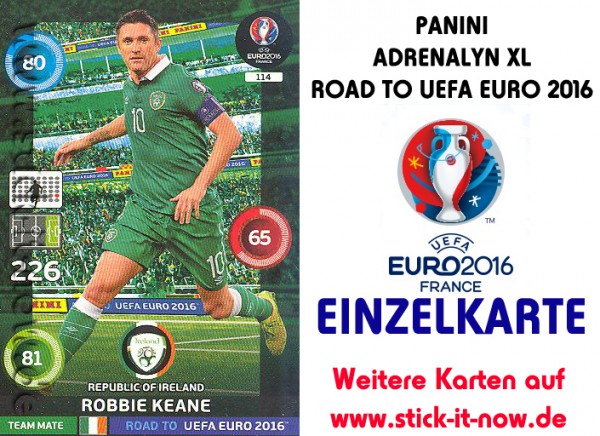 Adrenalyn XL - Road to UEFA Euro 2016 France - Nr. 114
