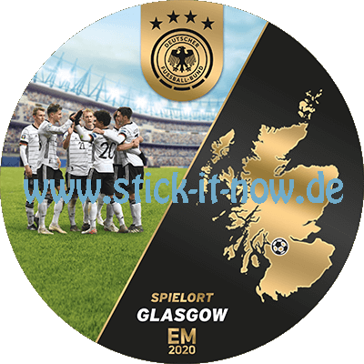 Ferrero Team Sticker EM 2020 - "Spielort" Nr. 11 (Glasgow)