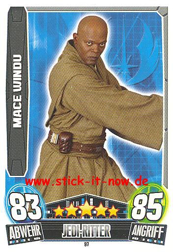 Force Attax Movie Collection - Serie 3 - MACE WINDU - Nr. 97