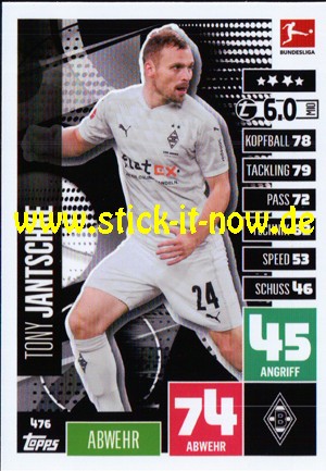 Topps Match Attax Bundesliga 2020/21 "Extra" - Nr. 476