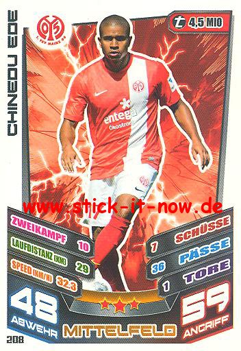 Match Attax 13/14 - FSV Mainz 05 - Chinedu Ede - Nr. 208