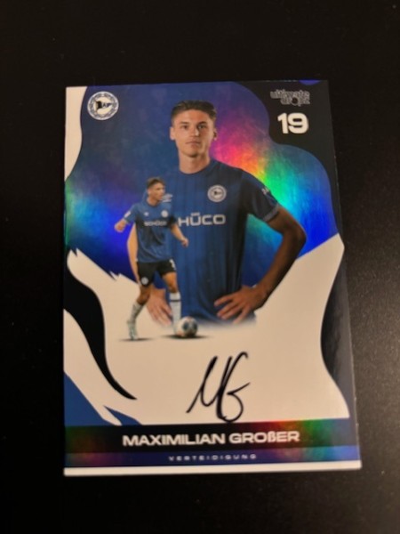This is Arminia (2025) - On Card Signature - Maximilian Großer 11/70