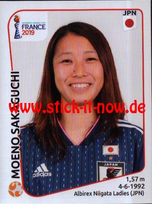 Panini Frauen WM 2019 Frankreich - Nr. 323
