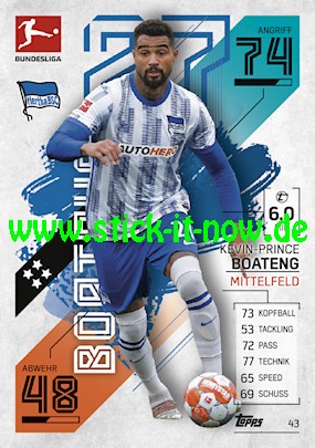Topps Match Attax Bundesliga 2021/22 - Nr. 43