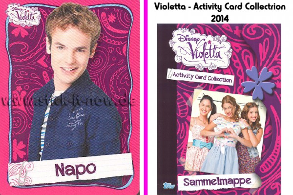 Disney Violetta - Activity Cards (2014) - Nr. 12