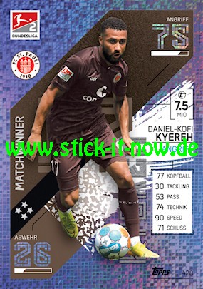 Topps Match Attax Bundesliga 2021/22 - Nr. 428 ( Matchwinner 2.BL )