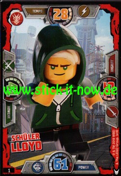 Lego Ninjago Trading Cards - SERIE 3 (2018) - Nr. 1