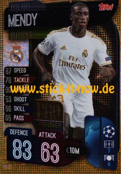 Match Attax Champions League 2019/20 - Nr. PP 2 (Pro Performance)