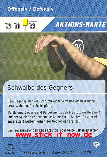 SocCards 05/06 - Aktions-Karte - Nr. 25/58