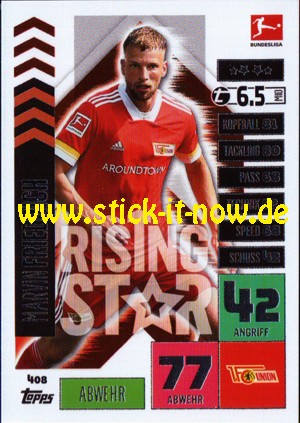 Topps Match Attax Bundesliga 2020/21 - Nr. 408 (Rising Star)