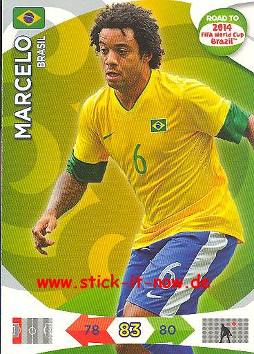 Panini Adrenalyn XL Road to WM 2014 - MARCELO