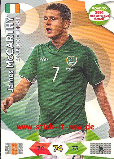 Panini Adrenalyn XL Road to WM 2014 - James McCarthy