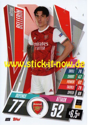 Match Attax Champions League 2020/21 "Update" - Nr. ARS 6