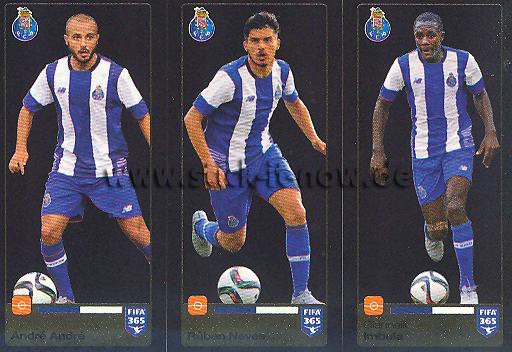 Panini FIFA 365 Sticker - Nr. 713 - 714 - 715