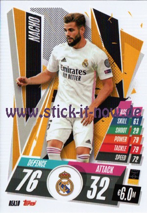 Match Attax Champions League 2020/21 - Nr. REA 10