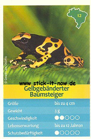 Edeka & WWF - Entdecke Brasilien - Sammelkarte - Nr. 12