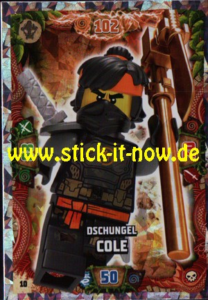 Lego Ninjago Trading Cards - SERIE 6 (2021) - Nr. 10 (Insel-Holofolie)