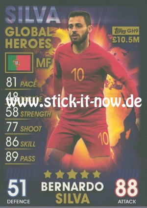 Topps Match Attax 101 (2019) - Nr. GH9 (Global Heroes)