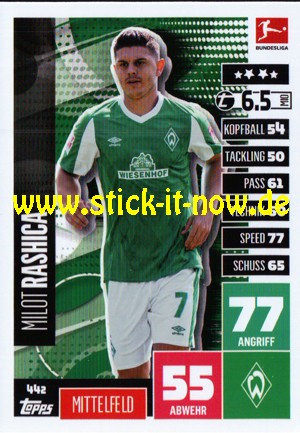 Topps Match Attax Bundesliga 2020/21 "Extra" - Nr. 442