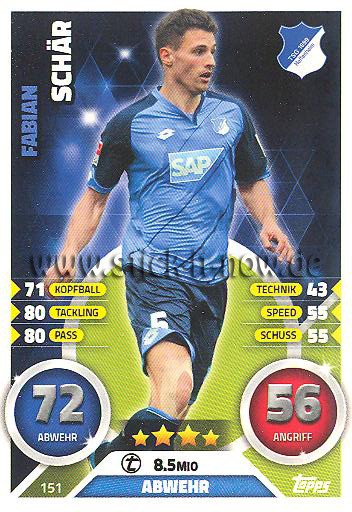 Topps Match Attax Bundesliga 16/17 - Nr. 151