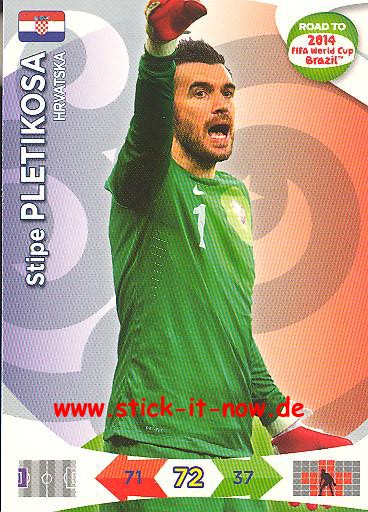 Panini Adrenalyn XL Road to WM 2014 - Stipe PLETIKOSA