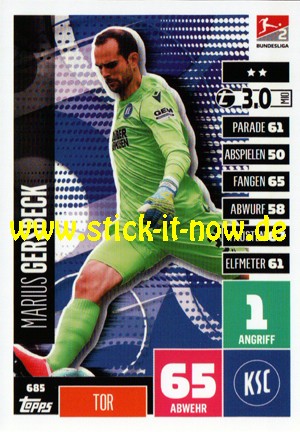 Topps Match Attax Bundesliga 2020/21 "Extra" - Nr. 685