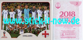 Panini WM 2018 Russland "Sticker" INT/Edition - Nr. 561