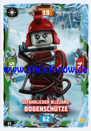 Lego Ninjago Trading Cards - SERIE 5 "Next Level" (2020) - Nr. 63