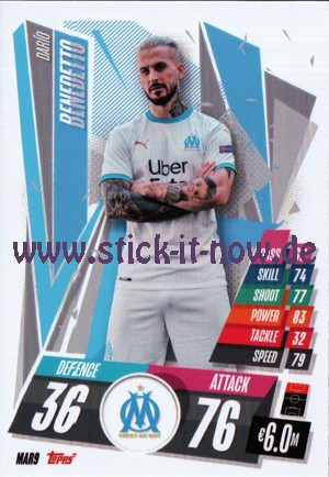 Match Attax Champions League 2020/21 - Nr. MAR 9