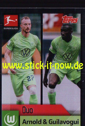 Topps Fußball Bundesliga 2020/21 "Sticker" (2020) - Nr. 366 (Glitzer)