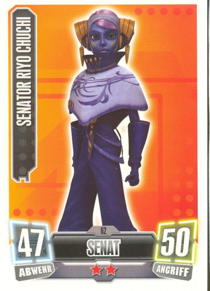 Force Attax - Serie II - Senator Riyo Chuchi - Senat