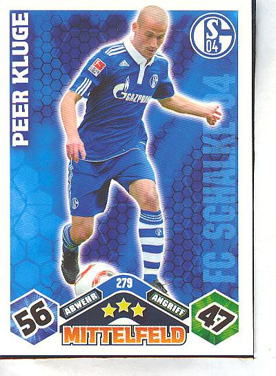 Match Attax 10/11 - PEER KLUGE - 279