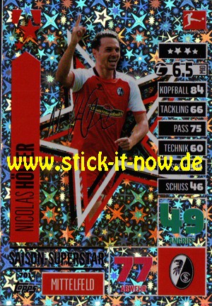Topps Match Attax Bundesliga 2020/21 "Extra" - Nr. 701 (Glitzer)