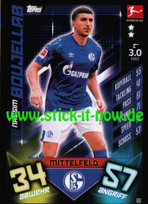 Topps Match Attax Bundesliga 2019/20 "Extra" - Nr. 661