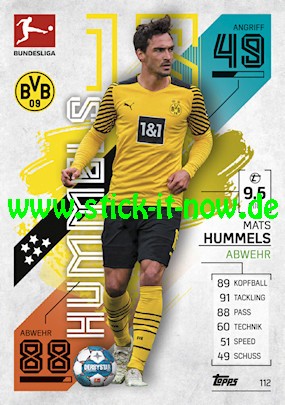 Topps Match Attax Bundesliga 2021/22 - Nr. 112