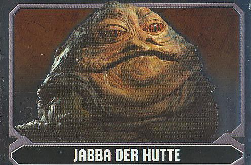 Star Wars Movie Sticker (2012) - JABBA DER HUTTE - Nr. 195