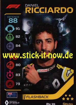 Turbo Attax "Formel 1" (2020) - Nr. 99