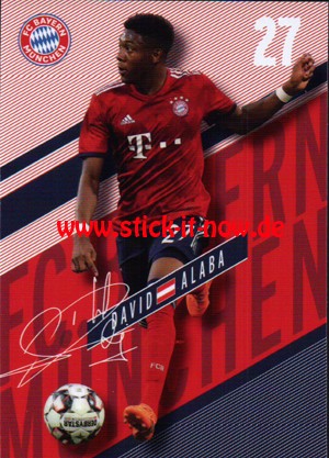 FC Bayern München 18/19 "Karte" - Nr. 9