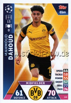 Match Attax Champions League 18/19 - Nr. 140