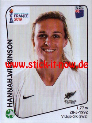 Panini Frauen WM 2019 Frankreich - Nr. 384