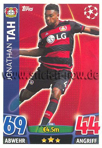 Champions League - Match Attax 15/16 - Nr. 206