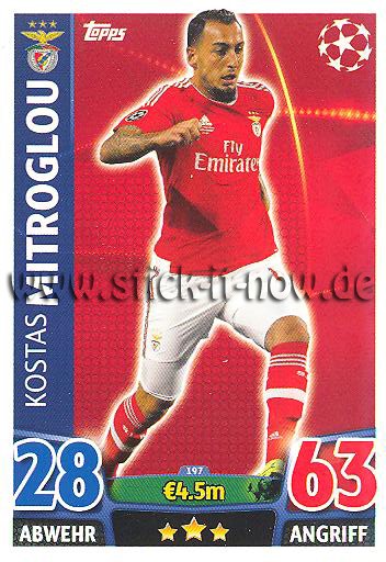 Champions League - Match Attax 15/16 - Nr. 197