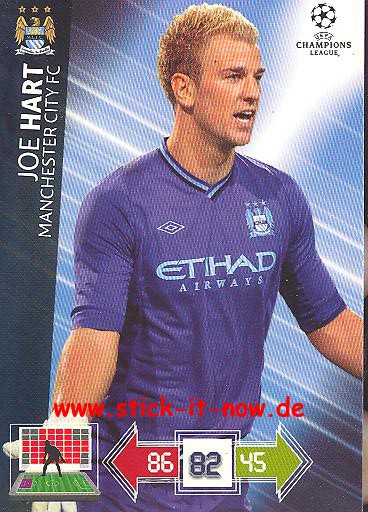 Panini Adrenalyn XL CL 12/13 - Manchester City - Joe Hart