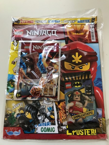 Lego Ninjago Magazin Nr. 54 (mit Lego Figur und Lego Batman Booster)