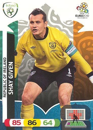 Panini EM 2012 - Adrenalyn XL - Shay Given - Irland